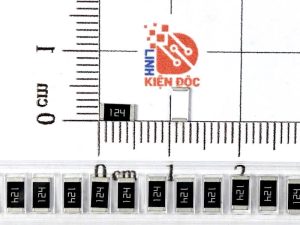 Điện trở dán 2010 120K 124 0.5W 5% (dây 10 chiếc)