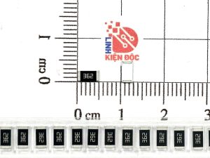 Điện trở dán 2010 3.6K 362 0.5W 5% (dây 10 chiếc)
