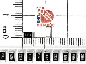 Điện trở dán 2010 0.36R 0.5W 5% (dây 10c)