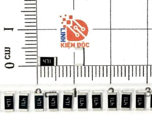 Điện trở dán 2010 470R 471 0.5W 5% (dây 10 chiếc)