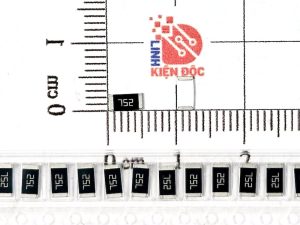 Điện trở dán 2010 7.5K 752 0.5W 5% (dây 10 chiếc)