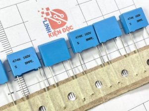 Tụ CBB 474K 160V 12x10x5mm (tụ vuông)