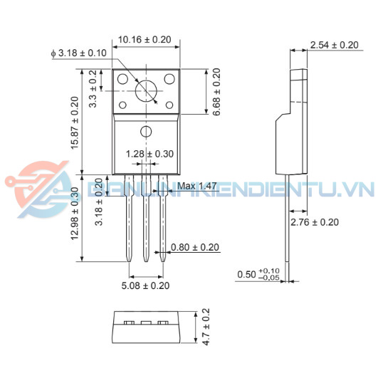 Kích thước BTA416Y-600C