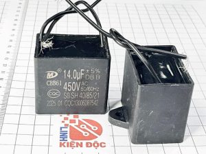 Tụ quạt CBB61 14UF 450VAC nhập khẩu