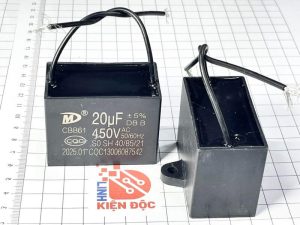 Tụ quạt CBB61 20UF 450VAC nhập khẩu