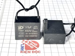 Tụ quạt CBB61 3.5UF 450VAC nhập khẩu