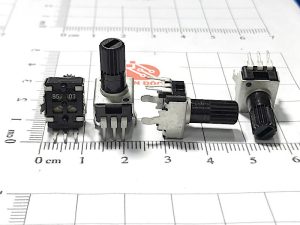 Chiết áp đơn 50K B503 RV09 0932 12.5mm chân đứng