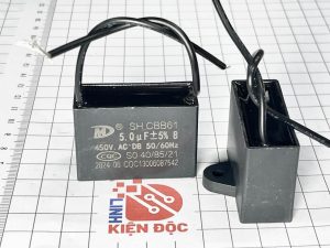 Tụ quạt CBB61 5UF 450VAC nhập khẩu