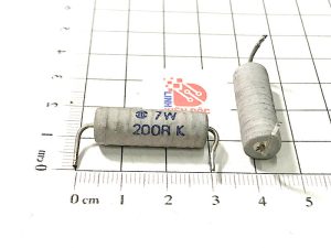 Điện trở dây quấn 7W 200R hàng tháo máy