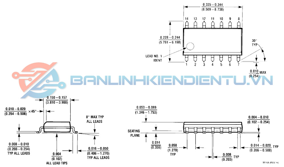 Kích thước LM319M