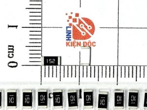 Điện trở dán 2010 1.5K 152 0.5W 5% (dây 10 chiếc)