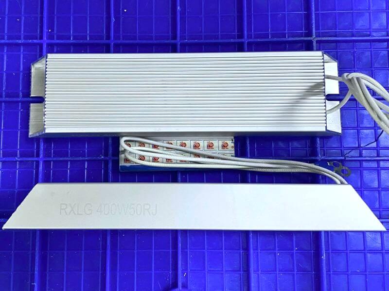 Điện trở xả RXLG 400W 50R 245x60x30mm vỏ nhôm