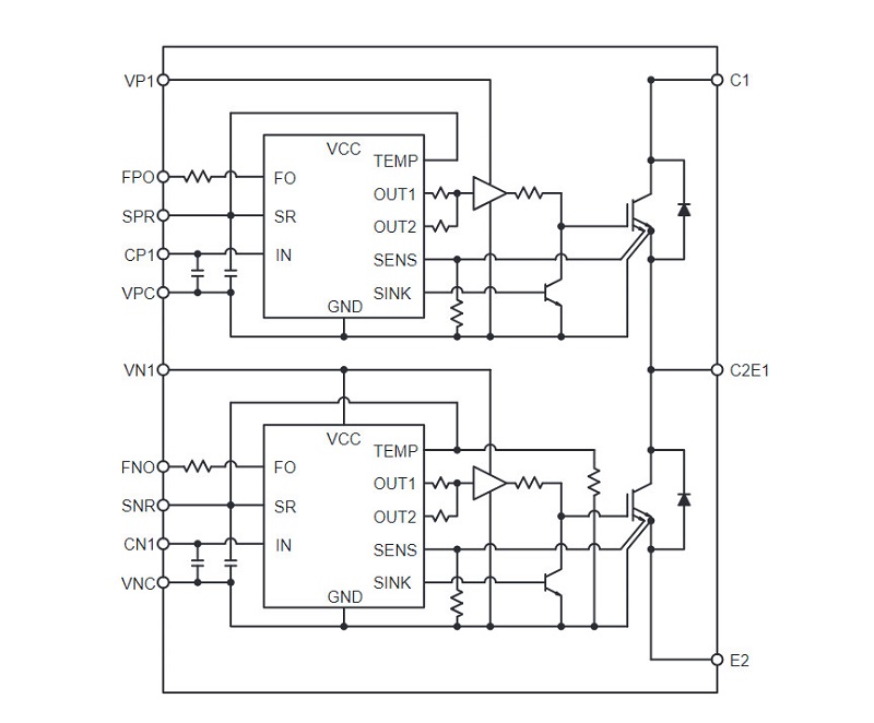Sơ đồ cấu tạo chức năng PM400DSA060