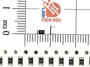 Điện trở dán 1206 7.5R 5% (dây 50c)