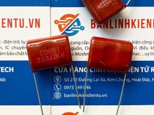 Tụ CBB81 223J 2000V 0.022uF 22nF P=20mm