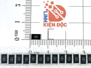 Điện trở dán 2512 100R 101-1W 5% (dây 10 chiếc)