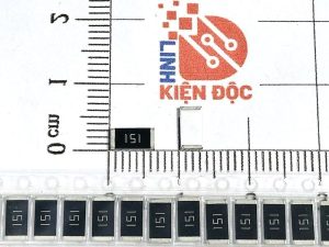 Điện trở dán 2512 150R 151-1W 5% (dây 10 chiếc)