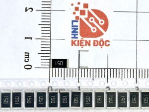 Điện trở dán 2512 15R 150-1W 5% (dây 10 chiếc)
