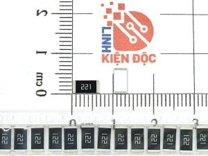 Điện trở dán 2512 220R 221-1W 5% (dây 10 chiếc)