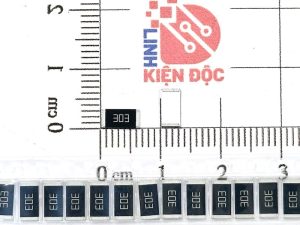 Điện trở dán 2512 30K 303-1W 5% (dây 10 chiếc)