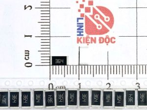 Điện trở dán 2512 360K 364-1W 5% (dây 10 chiếc)