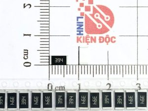 Điện trở dán 2512 390K 394-1W 5% (dây 10 chiếc)