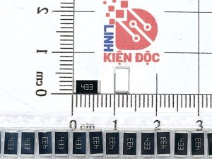 Điện trở dán 2512 43K 433-1W 5% (dây 10 chiếc)