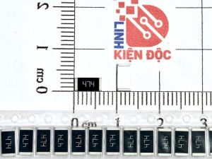 Điện trở dán 2512 470K 474-1W 5% (dây 10 chiếc)