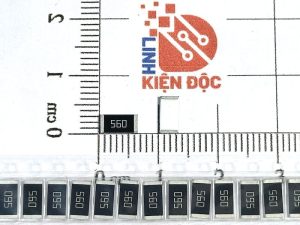 Điện trở dán 2512 56R 560-1W 5% (dây 10 chiếc)