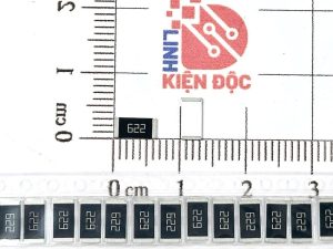 Điện trở dán 2512 6.2K 622-1W 5% (dây 10 chiếc)