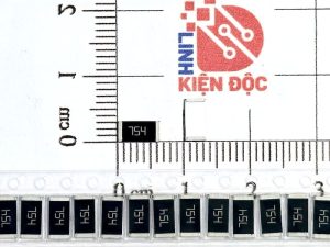 Điện trở dán 2512 750K 754-1W 5% (dây 10 chiếc)