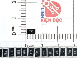 Điện trở dán 2512 75K 753-1W 5% (dây 10 chiếc)