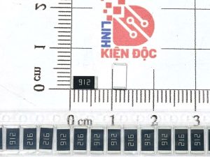 Điện trở dán 2512 9.1K 912-1W 5% (dây 10 chiếc)