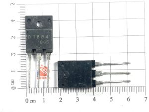 D1884 2SD1884 Transistor 5A 800V TO-3PML THÁO MÁY