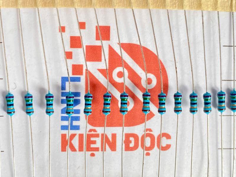 Điện trở 75R 1-4W