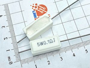 Điện trở sứ 5w 0.1R