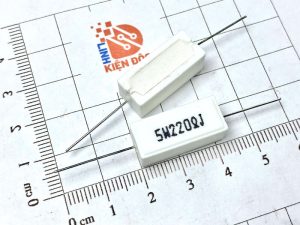 Điện trở sứ 5w 220r