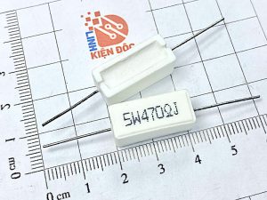 Điện trở sứ 5w 470r