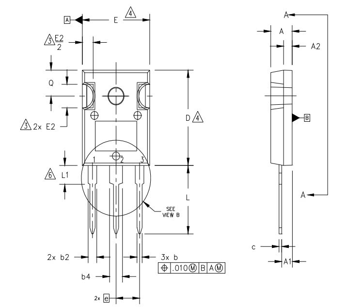 Kích thước IRGP4750D