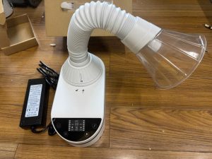 Máy hút bụi vòi rồng, máy hút bụi nail, móng, máy hút bụi nha khoa, hút bụi kim hoàn để bàn 360 độ, 3 Chiều 230W