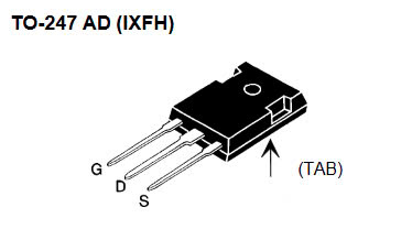 Sơ đồ chân IXFH70N15