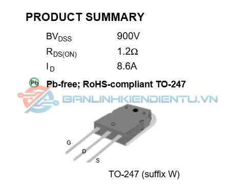 Sơ đồ chân 09N90G