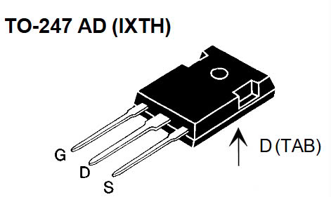 Sơ đồ chân IXTH50N20