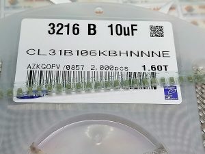 3216,106K Tụ dán 10UF 50V 1206