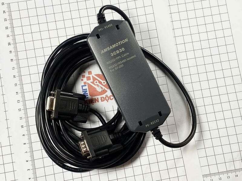 Cáp lập trình PLC Siemens S7-200 6ES7901-3CB30-0XA0
