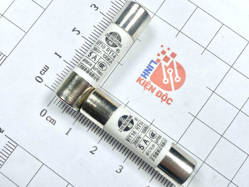Cầu chì sứ RO15 RT18 RT14 5A