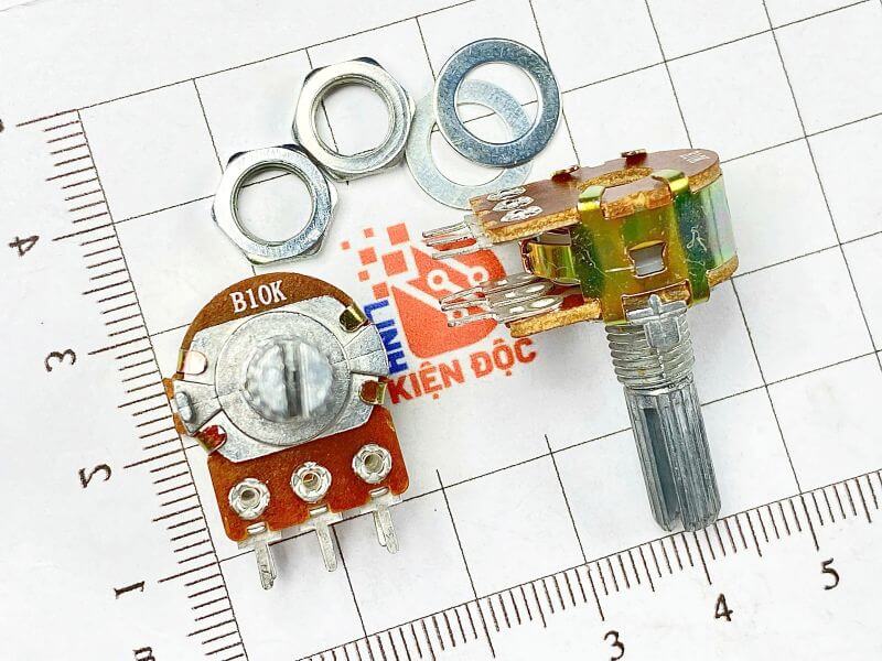 Chiết áp đôi WH148 B10K 20mm