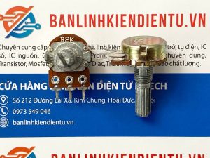 Chiết áp đơn 100K WH148-B100K chân 15mm