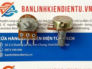 Chiết áp đơn 5K WH148-B5K chân 15mm