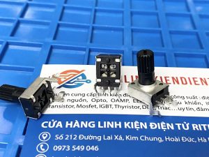 Chiết áp đơn RV09 0932 20K B203 12.5mm chân nằm